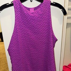 Fendi Women's Vibrant Purple Tank Top